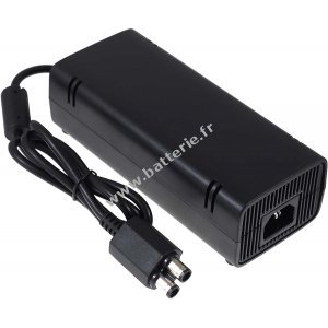 Bloc d'alimentation pour Microsoft Xbox 360 Slim / Type DE-X360-3206