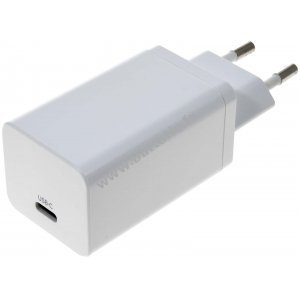 USB-C Power Delivery Chargeur PPS / Adapt er 65W GaN Blanc