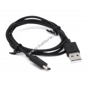 goobay Cble de chargement et de synchronisation USB-C pour appareils avec connexion USB-C, 1m, noir