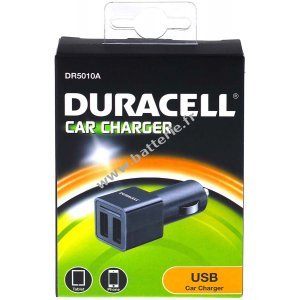 Chargeur voiture 12V/24V 4.8A Chargeur voiture double port, 2.4A+2.4A, pour tablette et Smartphone