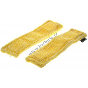 Krcher Microfibre, housse de lingette Velcro pour flacon pulvrisateur, par exemple WV 6, WV 2 Plus, WV 2 Premium