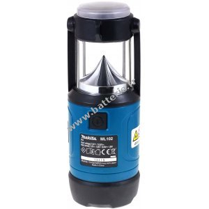 Lampe Makita ML102 7,2V-10,8V sans batterie rechargeable