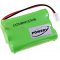 Batterie pour Audioline Baby Care V100 / type GP100AAAHC3BMJ