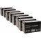 Batterie de rechange (multipower) pour UPS APC Smart-UPS XL 3000 RM 3U / type RBC12 et autres 12V 7Ah (remplace 7,2Ah)