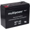 Batterie au plomb (multipower ) MP7-6S