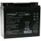 Powery Batterie plomb-gel 12V 18Ah