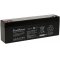 FirstPower Batterie au plomb-gel FP1223 VdS 12V 2,3Ah