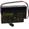 KungLong Batterie au plomb WP0.8-12H Fiche Molex pour volets de maison et d'habitation