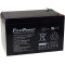 FirstPower Batterie plomb-gel FP12120 12Ah 12V VdS