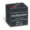 Batterie au plomb (multipower ) MP1-6
