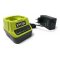 Ryobi Chargeur rapide 18 V One+ / Type RC 18120 / pour TOUTES LES PILES ONE+ 18 V Original