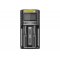 Chargeur Nitecore USB  2 fentes UM2 pour batteries Li-Ion, Li-Ion IMR, NiMH (14650,18650,22500)