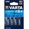Batterie Varta 4903 Microcellule LR03 AAA Blister de 4
