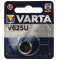 Varta Pile bouton 625A LR9 PX625 PX625G V625U Alcaline 1 paquet blister