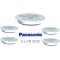 Panasonic Pile bouton lithium CR2032 / DL2032 / ECR2032 5 pices en vrac