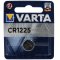 Pile bouton au lithium, batterie Varta CR1225 1 blister