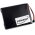 Batterie pour GPS navigation system Garmin Approach G30 / type 361-00043-02