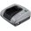 Powery Chargeur de batterie pour Black&Decker NiCd NiMH bloc de batteries avec USB