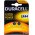 Duracell Pile bouton LR44 LR1154 AG13 V13GA A76 V13GA Blister de 2