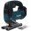 Makita JV002GZ Scie sauteuse pendulaire sur batterie 40V maxi sans batterie, sans chargeur