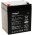 Powery Batterie plomb-gel 12V 6Ah pour UPS APC Smart-UPS RT 2200 - Marine