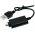 Cble de chargement, chargeur pour e-cigarette / Shisha type USB-RT-1103-2 avec USB