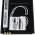 Batterie compatible avec le tlphone portable pour seniors Emporia JOY V288 type AK-V228