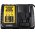 Dewalt Chargeur de batterie rapide / chargeur de batterie 10.8-18V DCB115 pour toutes les batteries de glissires XR