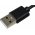 goobay Cble de charge et de synchronisation USB-C pour appareils avec connexion USB-C, 0,1m, noir