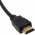 Cble HDMI haute vitesse avec prise standard (type A) 10m, noir, connecteurs dors