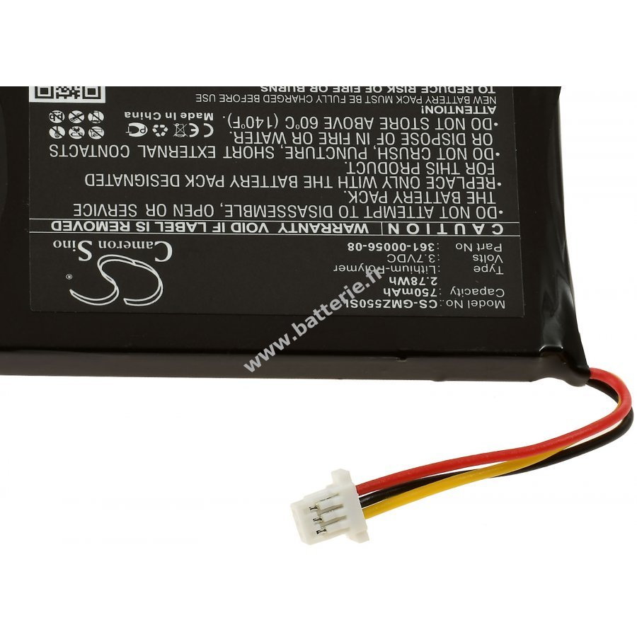 Batteria Sostitutiva Vhbw Per Garmin 361-00056-08 – 900mAh Li-Ion, Ricarica Potente Per Il Tuo GPS