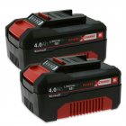 2x Einhell batteries systme X-Change Li-Ion