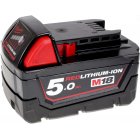 Batterie pour Milwaukee type M18 B5 / 4932430483 originale