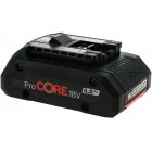 Batterie d'origine Bosch ProCORE18V 4,0Ah Li-Ion 1600A016GB