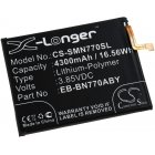 Batterie adapte au smartphone, tlphone mobile Samsung Galaxy Note 10 Lite, SN-N770F/DS, type EB-BN770ABY a.o.
