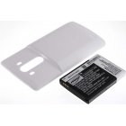 Batterie pour LG G3 / type BL-53YH blanc 6000mAh