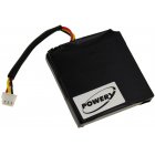 Batterie pour GPS Navigation TomTom Via Live 120 / type KM1