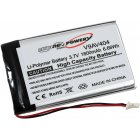 Batterie adapte au lecteur MP3 Archos AV 404