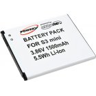 Batterie pour Samsung Galaxy S3 mini / GT-I8190 / type EB-FIM7FLU