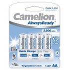 Camelion HR6 Mignon AA AlwaysReady, emballage de 4 blisters de 2300 mAh