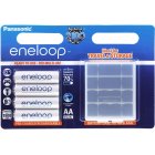 Panasonic eneloop Akku AA - Blister de 4 + bote de protection (BK-3MCDEC4BE)