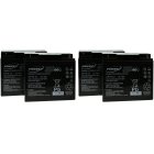 Batterie gel-plomb Powery pour USV APC Smart-UPS 2200