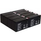 Batterie gel-plomb pour USV APC Smart-UPS SUA3000RMXLI3U 9Ah 12V