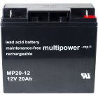 Batterie plomb-acide  (multipower) pour USV APC Smart-UPS SUA1500I 20Ah (remplace également 18Ah)