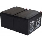 Batterie gel-plomb FirstPower pour USV APC RBC6 12Ah 12V VdS