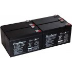 Batterie gel-plomb FirstPower pour USV APC RBC23 7Ah 12V