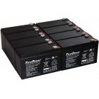 Batterie gel-plomb FirstPower pour USV APC RBC105 7Ah 12V