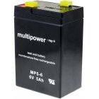 Batterie au plomb (multipower ) MP5-6
