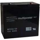 Batterie au plomb (multipower ) MPC62-12I rsistante aux cycles