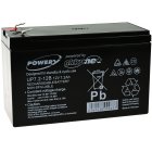 Powery Batterie plomb-gel 12V 7,2Ah
